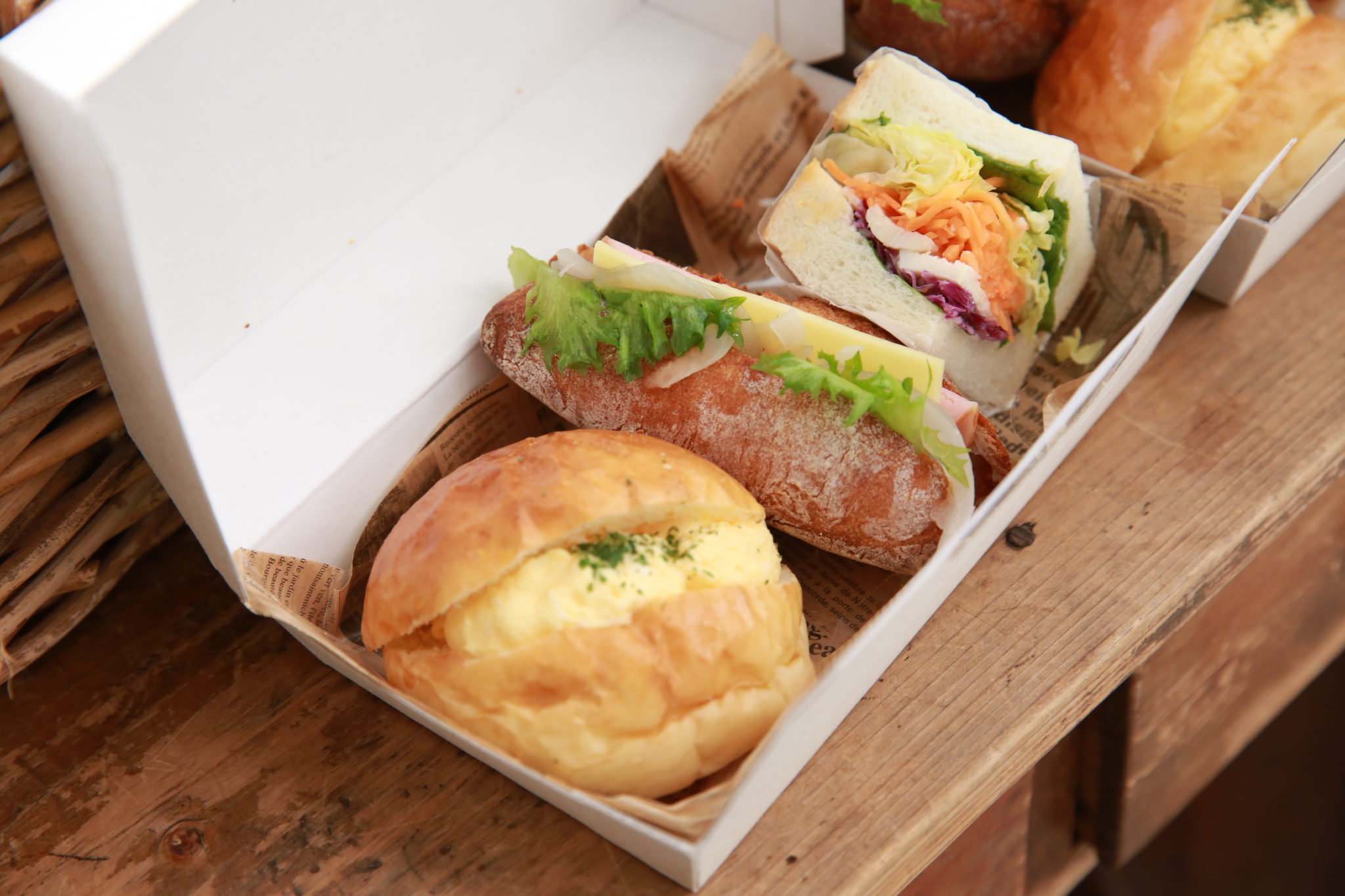 おしゃれピクニック ランチボックス プティ 森のパン屋 栃木県小山市のベーカリー